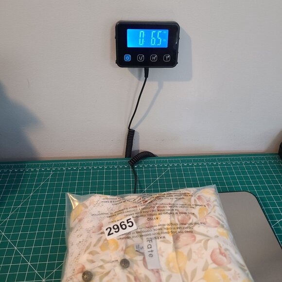 FATE Yellow Floral Balloon Long Sleeve Blouse Lace Inset Cottage Feminine Small - Picture 9 of 9